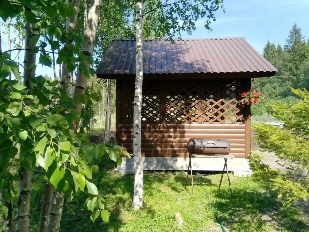 Уютный дом в Карелии в окружении леса