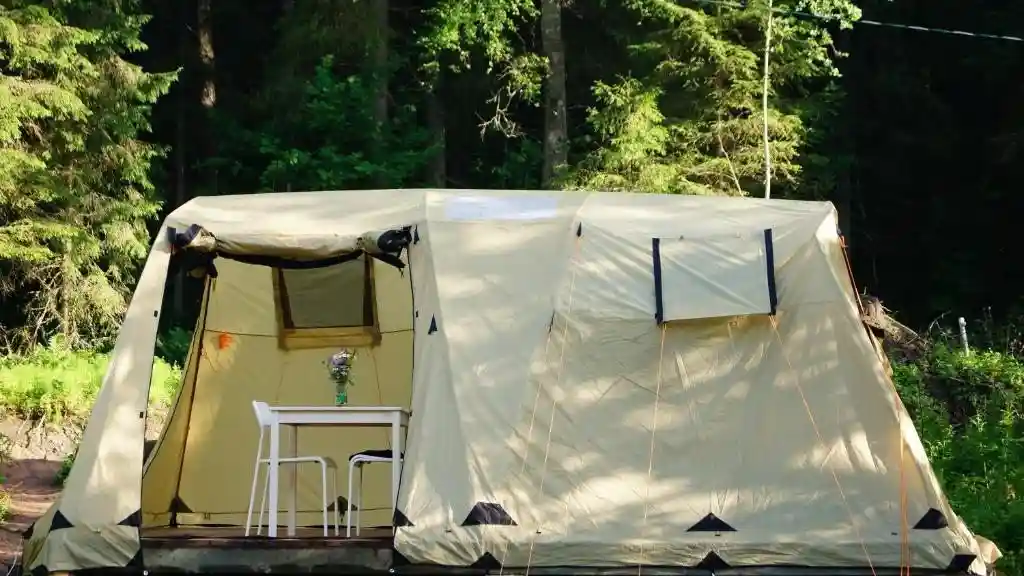Двухместный (Двухместный номер с 1 кроватью и видом на горы) FoRest camp