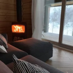 Дом (Зеленый, на скале с видом на озеро) Forrest Lodge Karelia