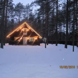 Номер (Дом с 3 спальнями) На Сямозере в Карелии