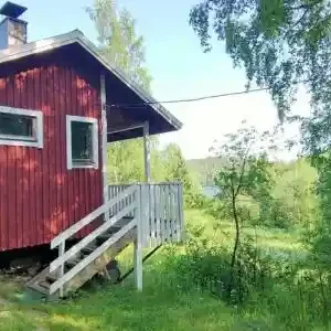 Избушка на острове Мёклахти в Микли
